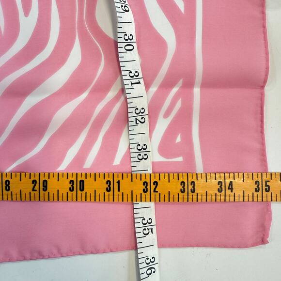 Lot of 4 Vintage Avon Scarfs Made in Italy Assortment Red Pink Blue Polyester - Picture 14 of 16